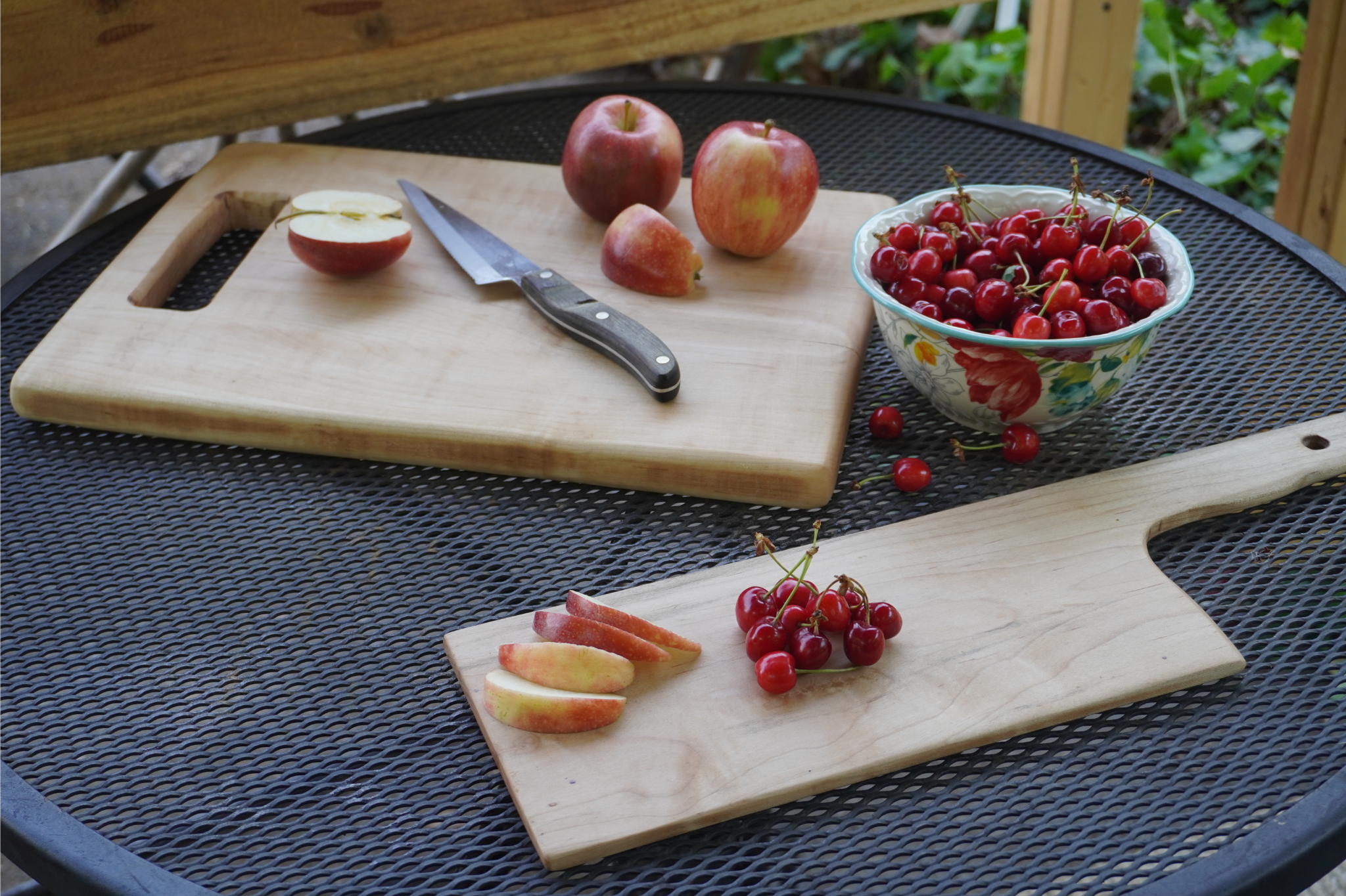 Pennsylvania Maple Cutting Board and Bread Board combo – Tree To Table  Timberworks
