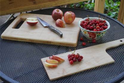 Pennsylvania Maple Cutting Board and Bread Board combo