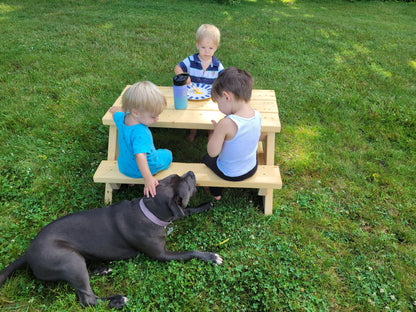 Mini Picnic Table for Toddlers