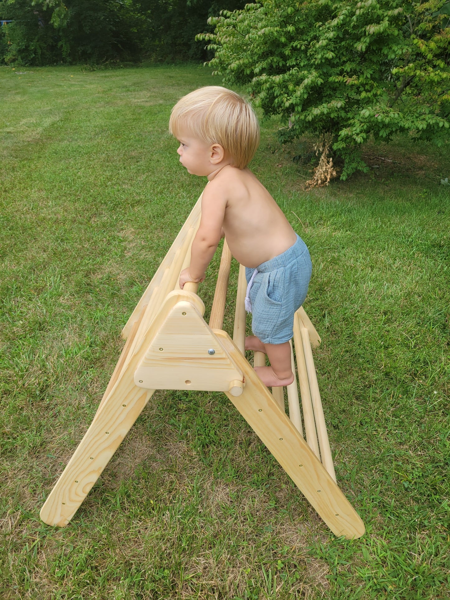Montessori Pikler Climbing Triangle